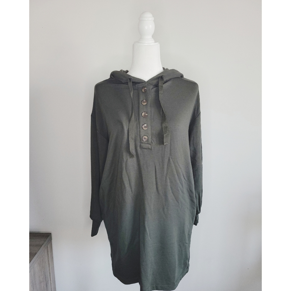 NWT Lou & Grey Signature Soft Hoodie Tunic